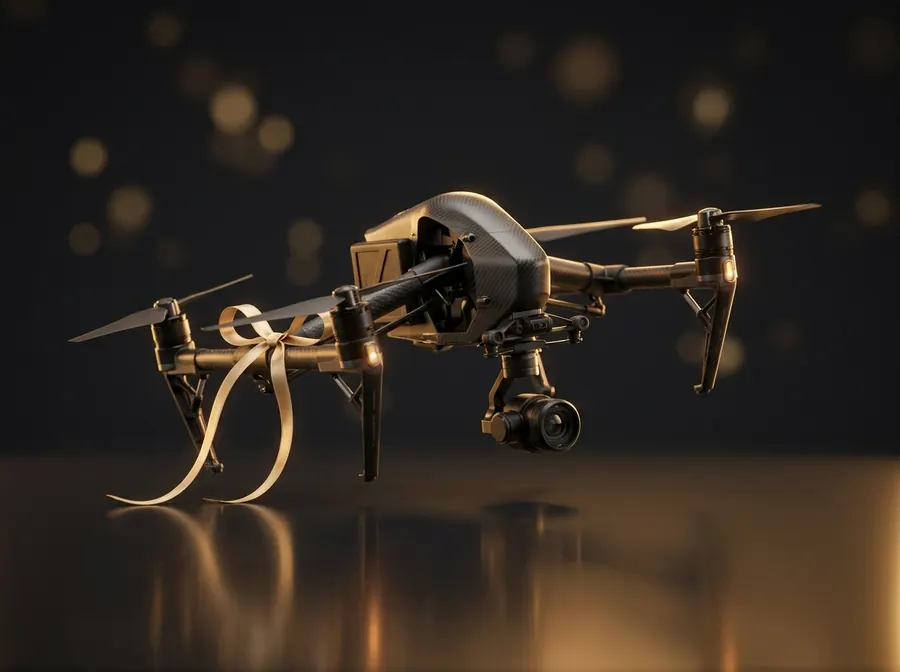Hediye dış çekim drone çekimi